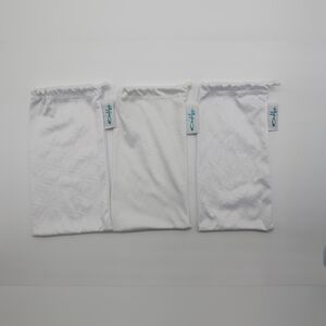 Essential Oakley Gear: Lot of 3 White Microclear™ Soft Sunglasses Case/Cleaner